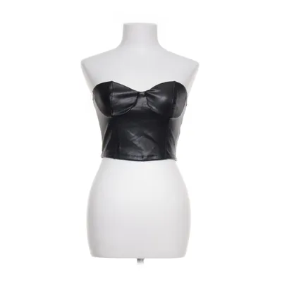 Stropløs BH (Sort) fra Miss Selfridge Elastan, Polyester, Polyurethan