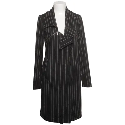 Kleid (Schwarz, Weiß) von Elsewhere Elasthan, Polyester, Viskose