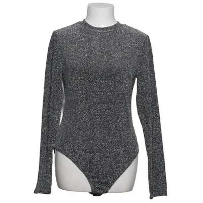 Body (Noir, Argent) de Divided by H&M Élasthane, Fibre métallique, Polyamide