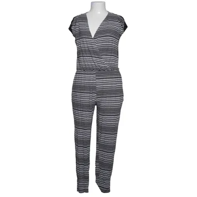 Byxdress (Svart, Vit) från Nanso Elastan, Viskos