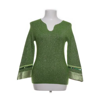 Top (Groen) van Fornarina Acryl, Leer, Nylon
