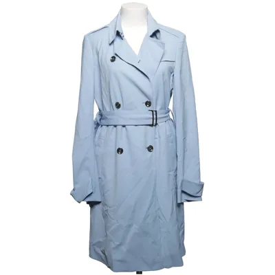 Trenchcoat (Blå) fra Strenesse Elastan, Viscose, Uld