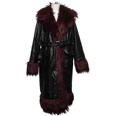 Frakke (Sort, Lilla) fra The Ragged Priest Akryl, Polyester