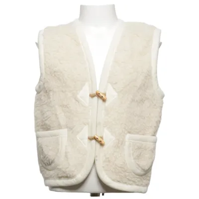 Outdoor vest (Beige) van Alwero Wol