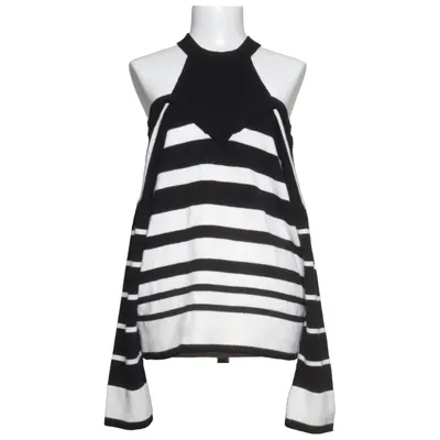 Sweater (Sort, Hvid) fra Rainbow Akryl, Polyamid, Polyester