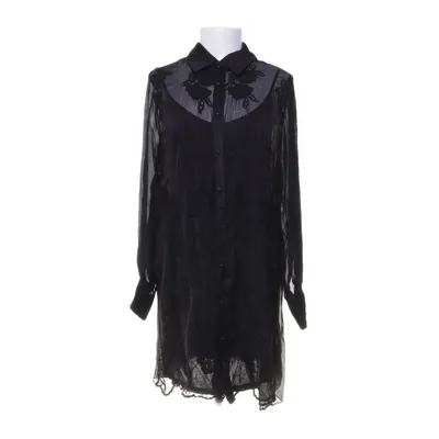 Shirt dress (Black) from Stank Stockholm Viscose, Silk