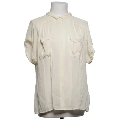 Short sleeve shirt (White) from Filippa K Silk