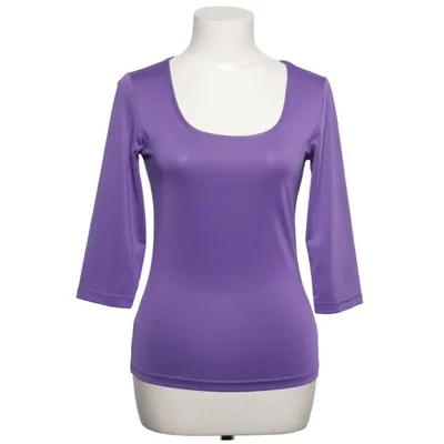 Langærmet t-shirt (Lilla) fra Culture Elastan, Polyester