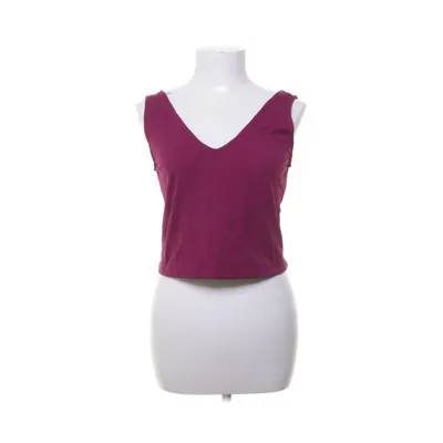 Tanktop (Lila) van Zara W&B Collection Elastaan, Polyester