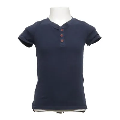 Henley shirt (Blauw) van Dopo Dopo Boys