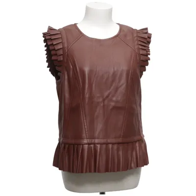 Top (Bruin) van Munthe Elastaan, Polyester, Polyurethaan