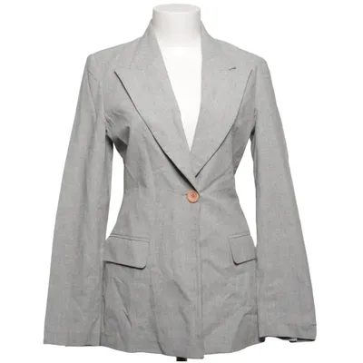 Blazer (Gris) de LA City Polyester, Viscose