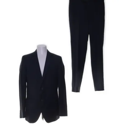 Suit (Blue) from Bogie Polyester, Viscose