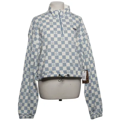 Sweatshirt (Blue, White) from Vans Cotton
