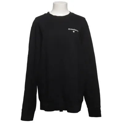 Sweatshirt (Zwart) van Strawberry Organisch katoen