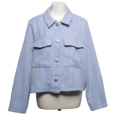Kavaj (Blå, Vit) från KappAhl Polyester