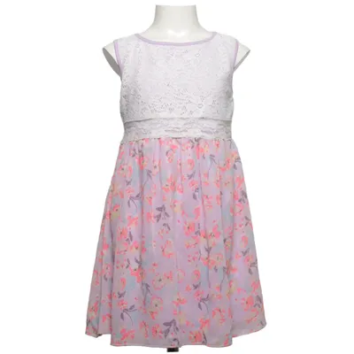 Robe (Violet, Blanc, Rose) de Dopo Dopo Girls Polyester