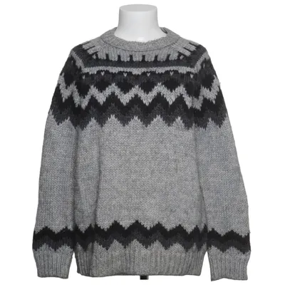 Tröja (Grå, Svart) från Skovhuus Akryl, Alpackaull, Viskos