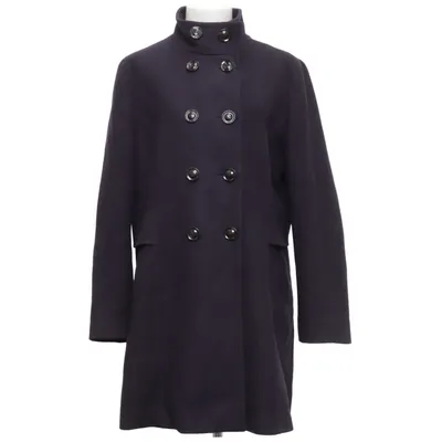 Coat (Blue) from 123 Acetate, Cashmere, Polyamide, Wool