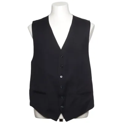 Kostymväst (Svart) Polyester, Ull