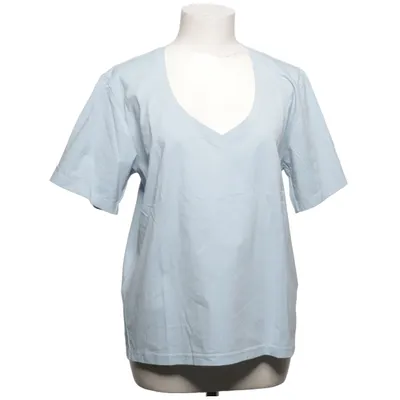 T-shirt (Bleu) de Blond Hour Coton, Élasthane