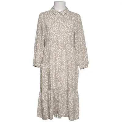 Skjortklänning (Beige, Vit, Flerfärgad) från Happy Holly Viskos
