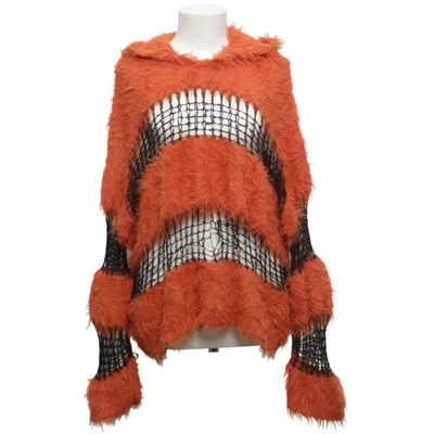 Sweater (Orange, Sort) fra The Ragged Priest Akryl, Polyamid