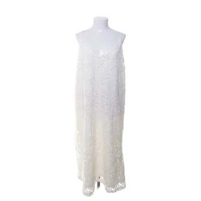 Jurk (Wit) van H&M Modern Classic Polyester, Elastaan