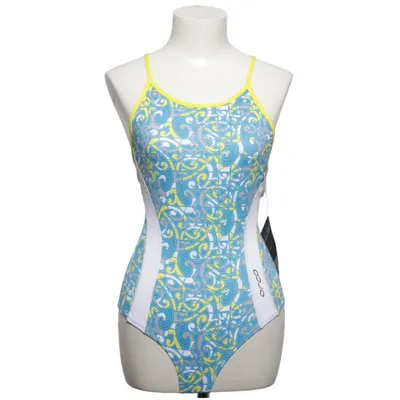 Badpak (Blauw, Geel, Wit) van Orca Polyester