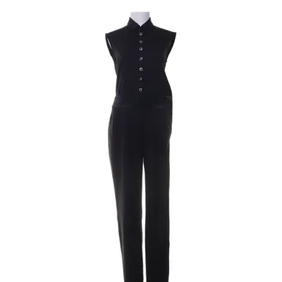 Jumpsuit (Black) from The Kooples Acetate, Elastane, Cupro, Polyester, Viscose