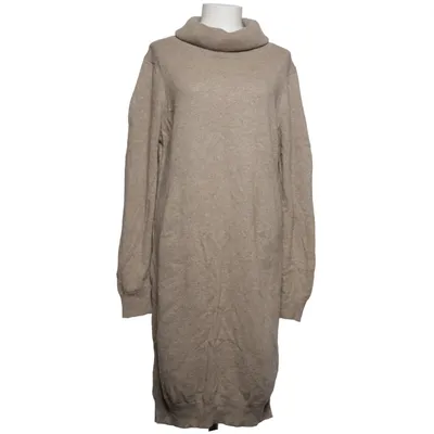 Turtleneck kjole (Beige) fra Jaeger Kashmir, Uld