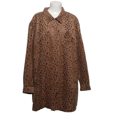Blouse (Brown) from Die Lingener Polyester