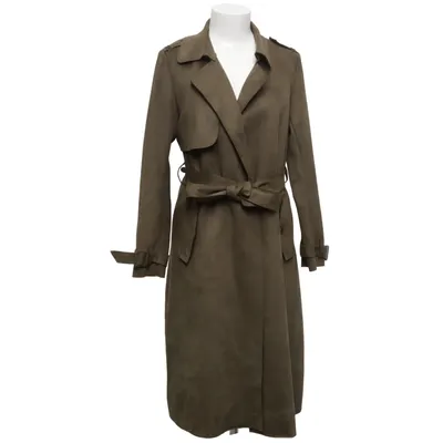 Trenchcoat (Grøn) fra Zara Outerwear Elastan, Polyester