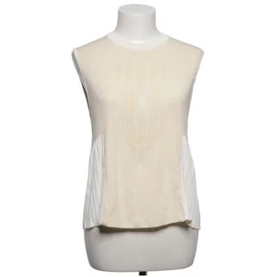 Top (Beige, White) from Dagmar Polyamide, Viscose
