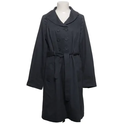 Trench coat (Gray) from Friendtex Polyester, Viscose