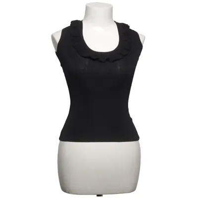 Top (Zwart) van Collectif Vintage Polyamide, Viscose