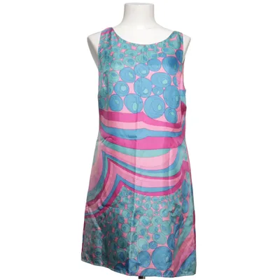 Jurk (Roze, Blauw, Meerkleurig) van Oasis Acetaat, Zijde