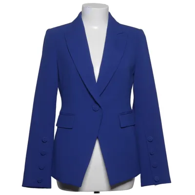 Blazer (Blauw) van Tahari Elastaan, Polyester