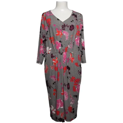 Jurk (Zwart, Wit, Meerkleurig) van Betty Barclay Elastaan, Polyester