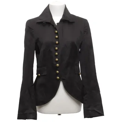 Blazer (Sort) fra Mark Acetat, Bomuld, Metallfiber