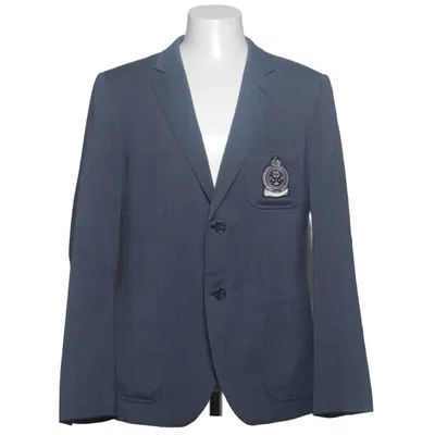 Kavaj (Blå) från Bondelid Elastan, Polyester, Viskos, Ull