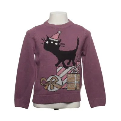Christmas sweater (Purple, Multicolored) from Hema Acrylic, Metallic fiber, Polyester