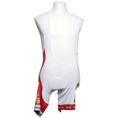 Combinaison de vélo (Blanc, Rouge) de Focus Élasthane, Polyamide