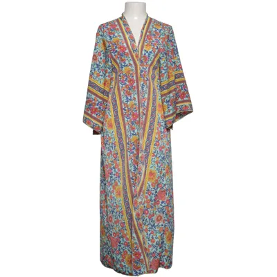 Morgenkåbe (Blå, Flerfarvet) fra Shein Polyester