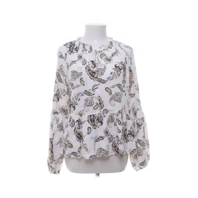 Blus (Vit, Beige, Blå) från Cut & Pret Viskos