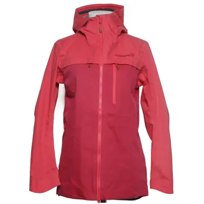 Allvädersjacka (Röd) från Norrøna Bomull, Elastan, Polyamid, Polyester