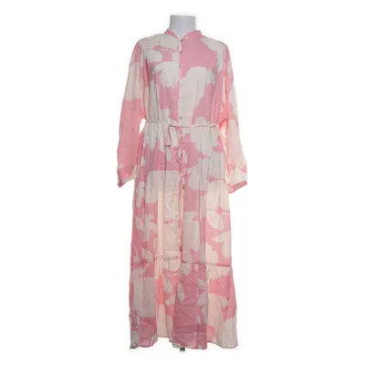 Långklänning (Rosa, Vit) från H&M Bomull, Viskos