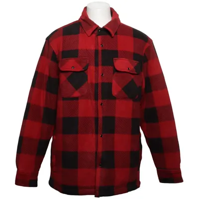 Overshirt (Red, Black) from Parkside Recycled polyester