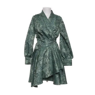 Wrap dress (Green, Multicolored) from Love Lolita Polyester