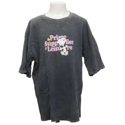T-shirt (Gris) de Zara x Peanuts Coton